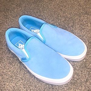 Blue SUEDE vans